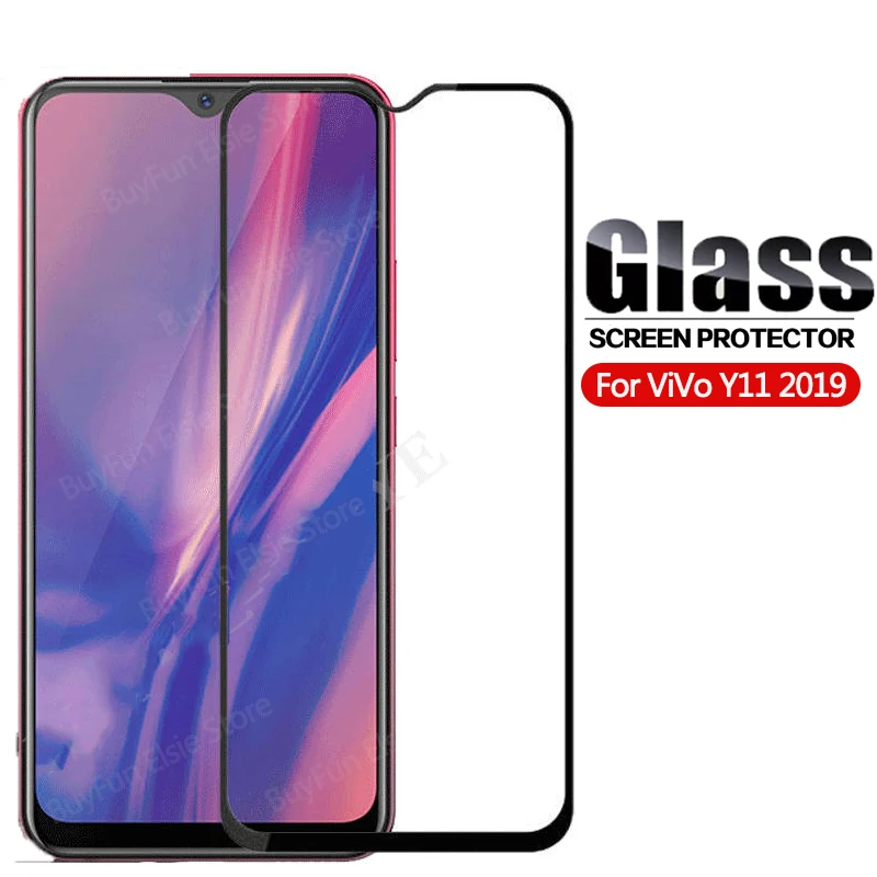 Закаленное стекло для VIVO Y11 2019 9 9H Защитная пленка экрана Y 11 6 35 дюйма|Защитные