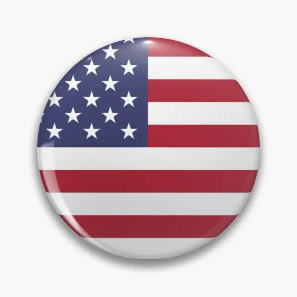 

Usa Customizable Soft Button Pin Cartoon Gift Jewelry Decor Collar Hat Cute Funny Women Lover Fashion Creative Badge Metal