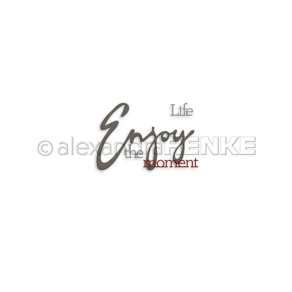 

Enjoy Life Metal Die Cutting 2021 New Diy Die Molds Scrapbooking Paper Making Cuts Crafts Big Die