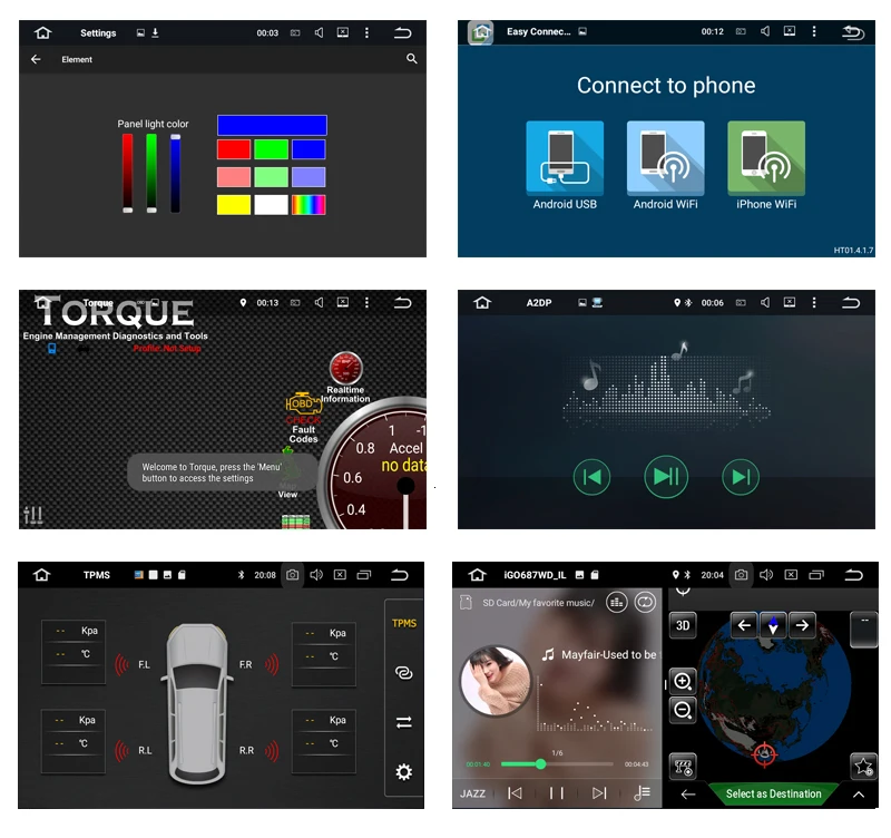 Android 9,0 автомобильный dvd-плеер для Ford F150 F350 F450 F550 F250 Fusion Expedition Mustang Explorer Edge2GB ram BT Wifi стереоплеер
