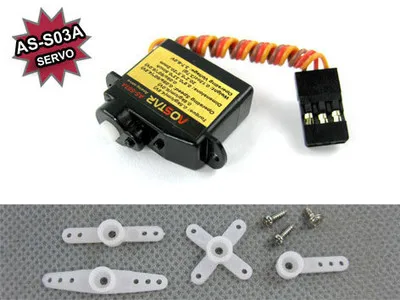 Электрический самолёт с фиксированным крылом F3P AOSTAR AS S03A Mini 3 7g сервопривод