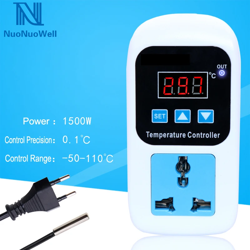 AC110-220V микрокомпьютер цифровой контроль температуры светодиодный