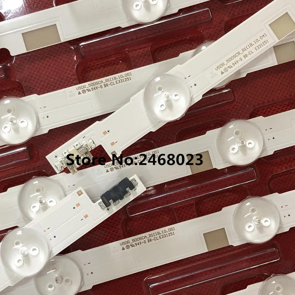 Светодиодный Подсветка для Samsung 50 &quotТВ UE50JU6800 UA50JS7200WXHC V5DR_500SCA_R1 V5DR_500SCB_R1 CY TJ050HGNV2H
