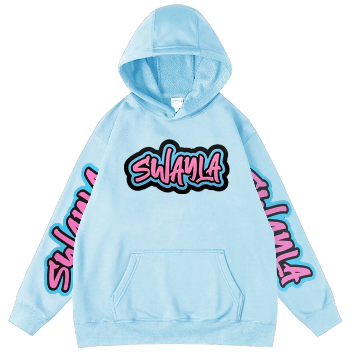 

Sway House Hat Tops Harajuku Printed Oversized Sweatshirts Boy Teen Loose Hoodies Streetwear Men's Pullover Hooded Hoody