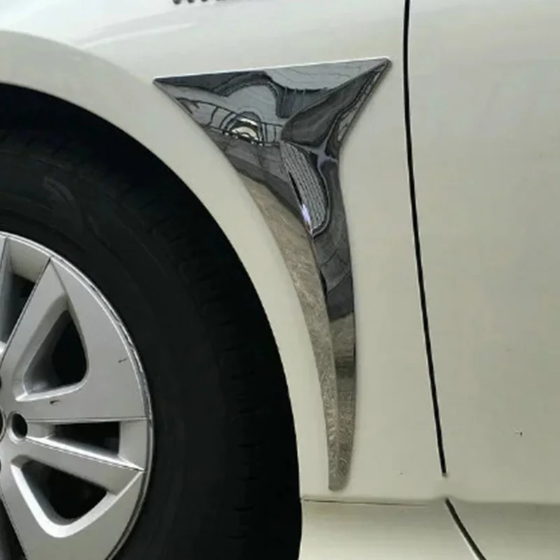 

Для 2017-2019 2020 Toyota PRIUS PHV ABS хром автомобильное крыло боковая эмблема Защитная Наклейка чехол Аксессуары для стайлинга автомобиля