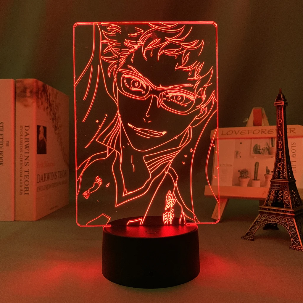Аниме 3d лампа Haikyu! Декоративный ночник для спальни детский подарок на свадьбу