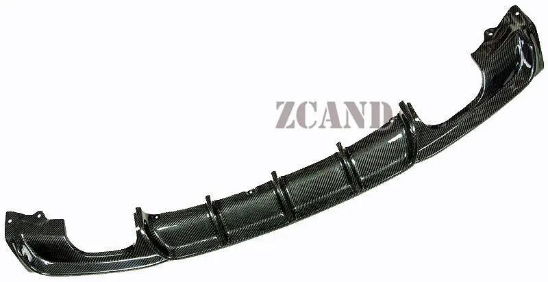 Задний диффузор из настоящего углеродного волокна P Style 4 трубки для BMW 3-Series F30