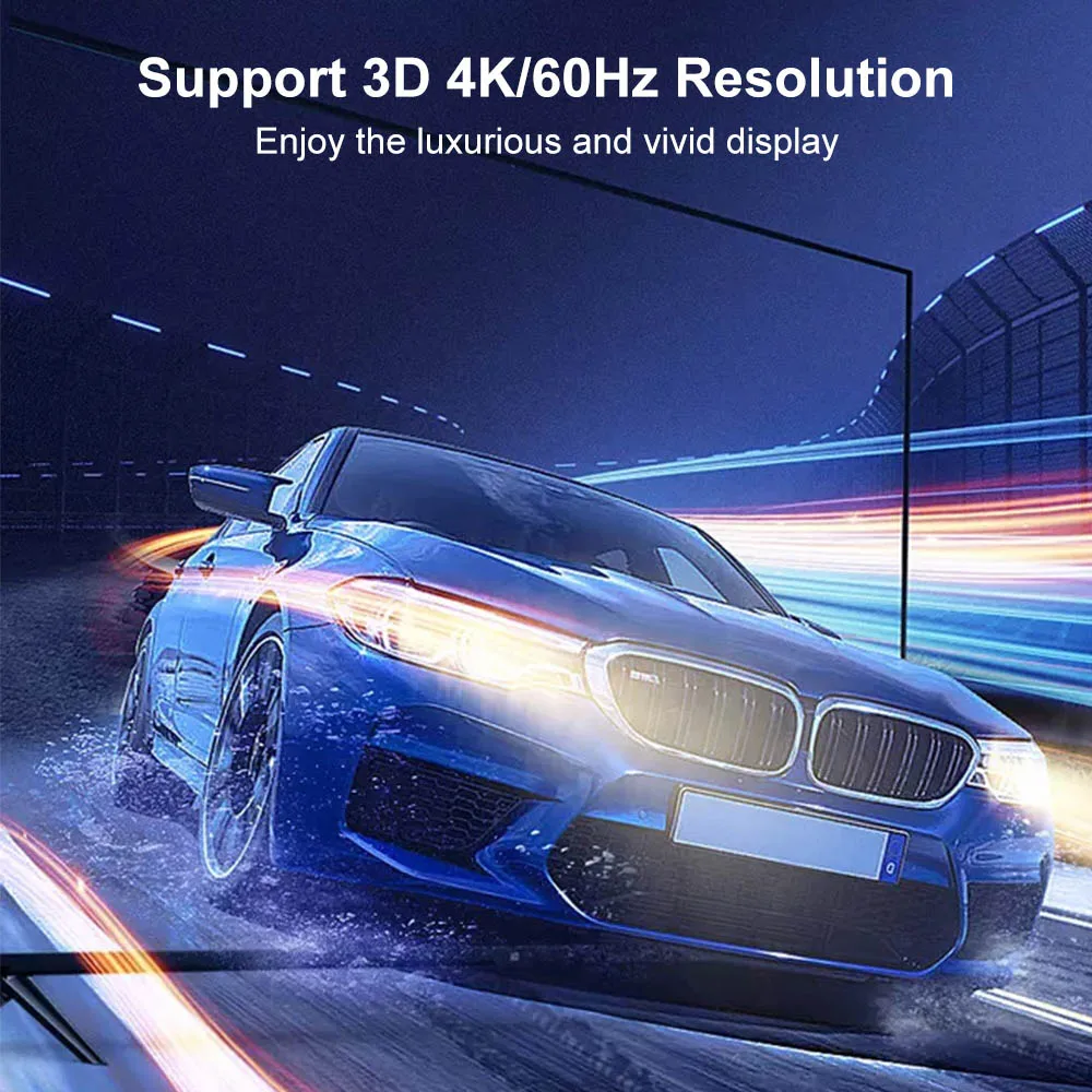 FSU HDMI-совместимый разветвитель 4K переключатель KVM Bi-Direction 1x 2/2x1 коммутатор 2 в 1 для