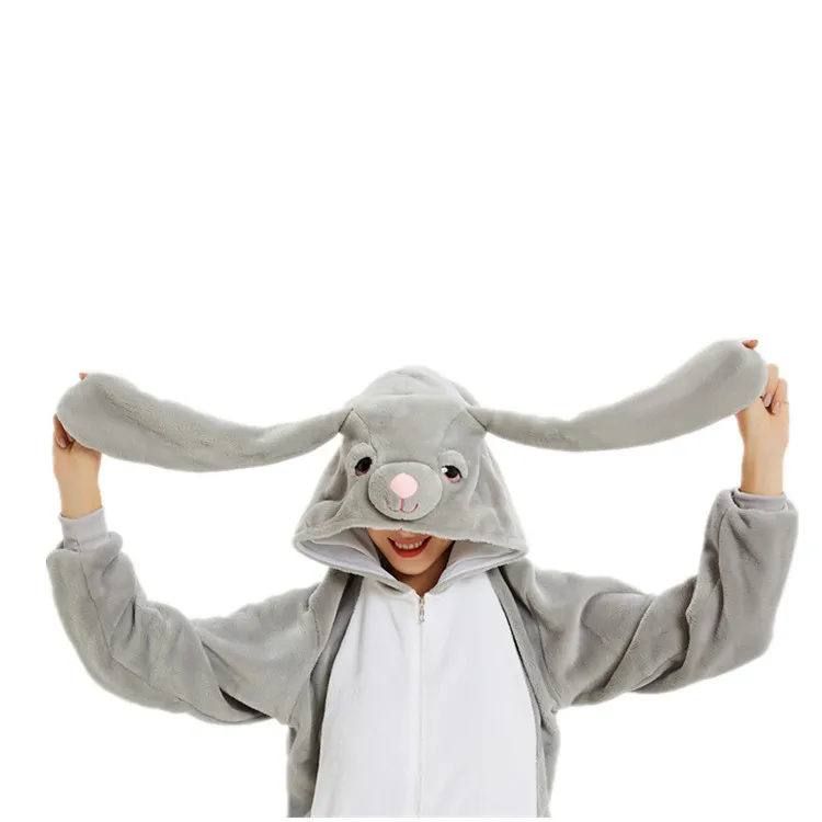 Women Kigurumi Unicorn Pajamas Sets Flannel Animal Stich Pajamas kits Winter warm unicornio Nightie Pyjamas Sleepwear Homewear
