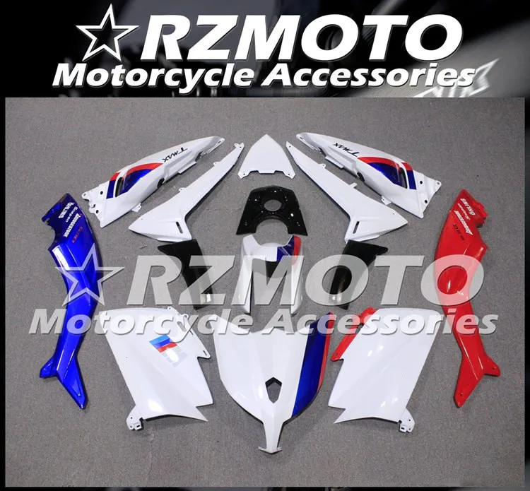 

New ABS Whole Motorcycle Fairings kit Fit for Tmax 530 2012 2013 2014 12 13 14 T-Max530 Bodywork set Custom Free red blue