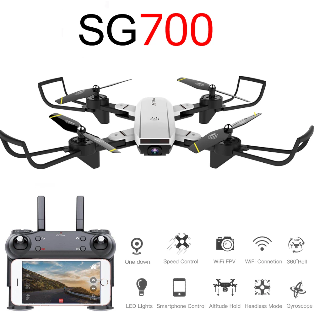 Квадрокоптер KaKBeir SG700D с hd камерой 4k|Радиоуправляемые вертолеты| |