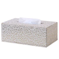 tissue box upscale leatherette bathroom living room creativity home restaurant hotel office tissue box