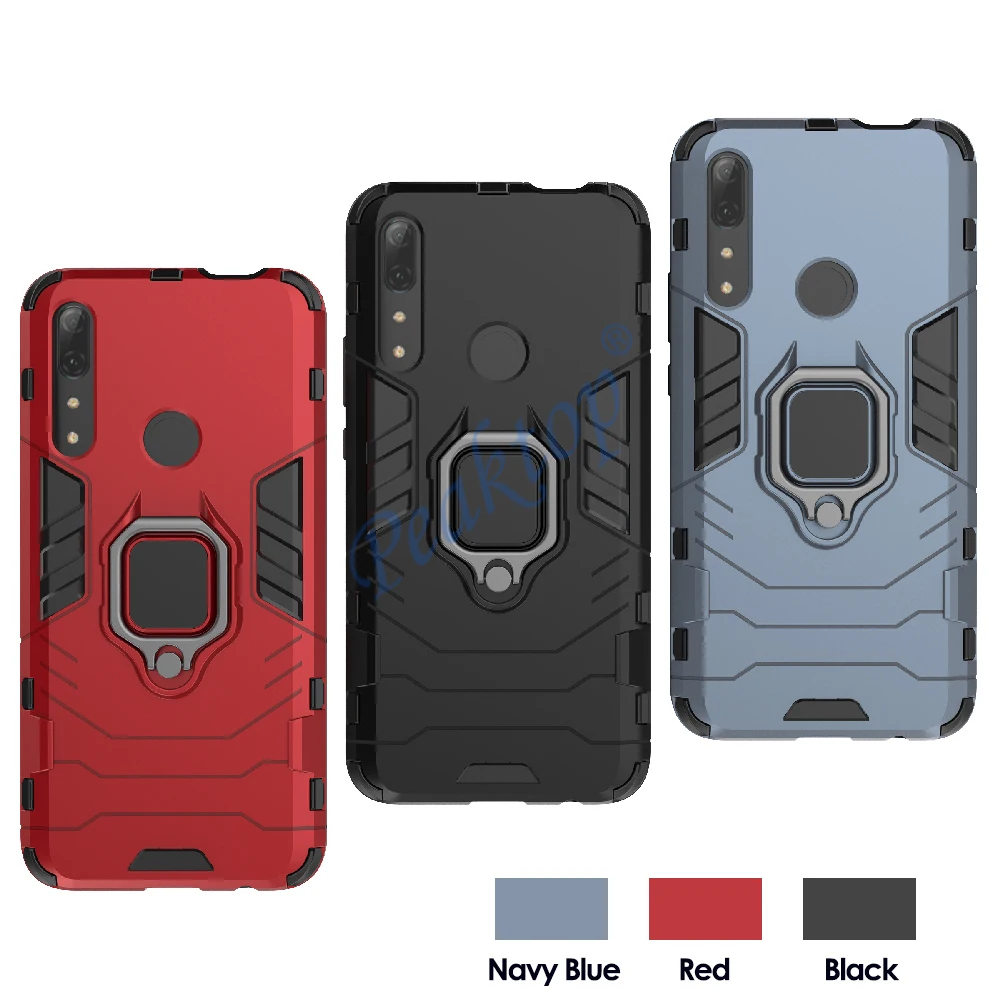 

Жесткий противоударный чехол для Honor 9X Lite 9A 9C 9S, автомобильный держатель с кольцом-держателем, армированный чехол для Honor 8X Max 8S 6X Play
