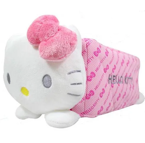 Автомобильные аксессуары мультфильм розовый hello kitty Руль крышка натуральный каучук здоровый дышащий Универсальный 38 см для женщин и девочек