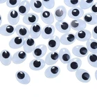 300 шт. милые красочные наклейки с черными глазами для набивной чашки декоративные наклейки куклы плюшевые автомобильные картины DIY аксессуары Kawaii