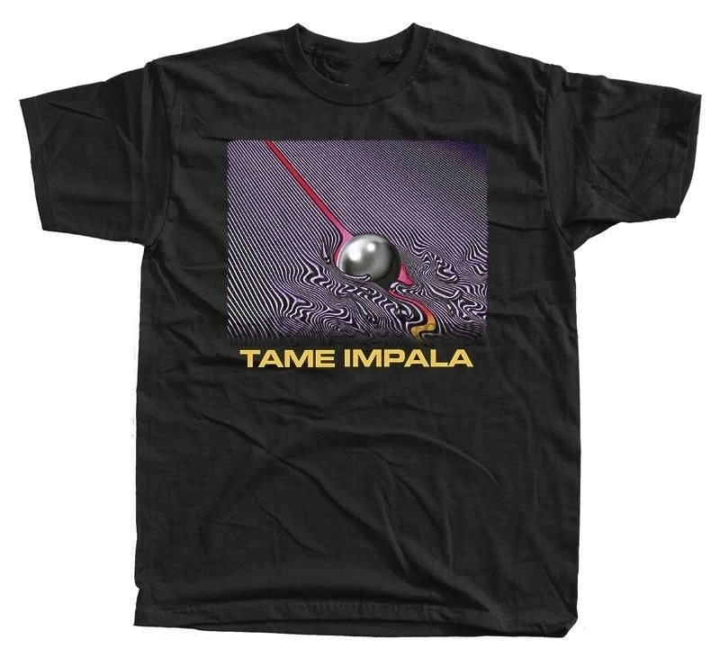 Новое поступление tame Impala Psycho (милый чудак Рок хип хоп с плакат Футболка Для мужчин