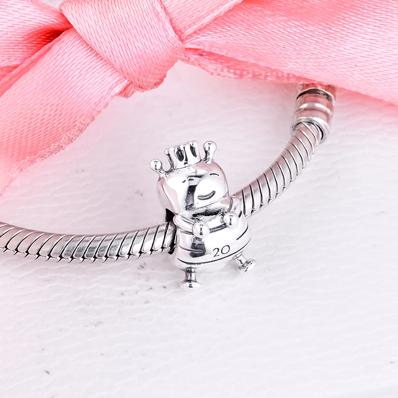 

20th Anniversary Queen Bee Charm Silver kralen voor sieraden maken Fits 925 Silver Original Charms Bracelets For Woman DIY