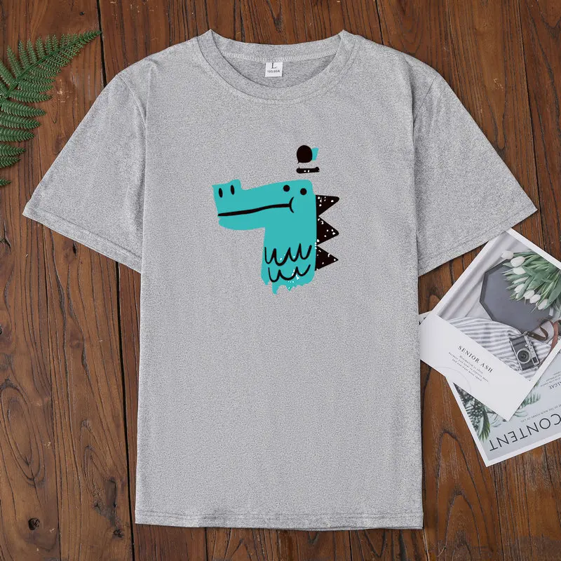

Women T Shirts Bunnies Yug Art Print T-Shirt Fashion Funny Rabbit Design Mini Casual Tops Cute one