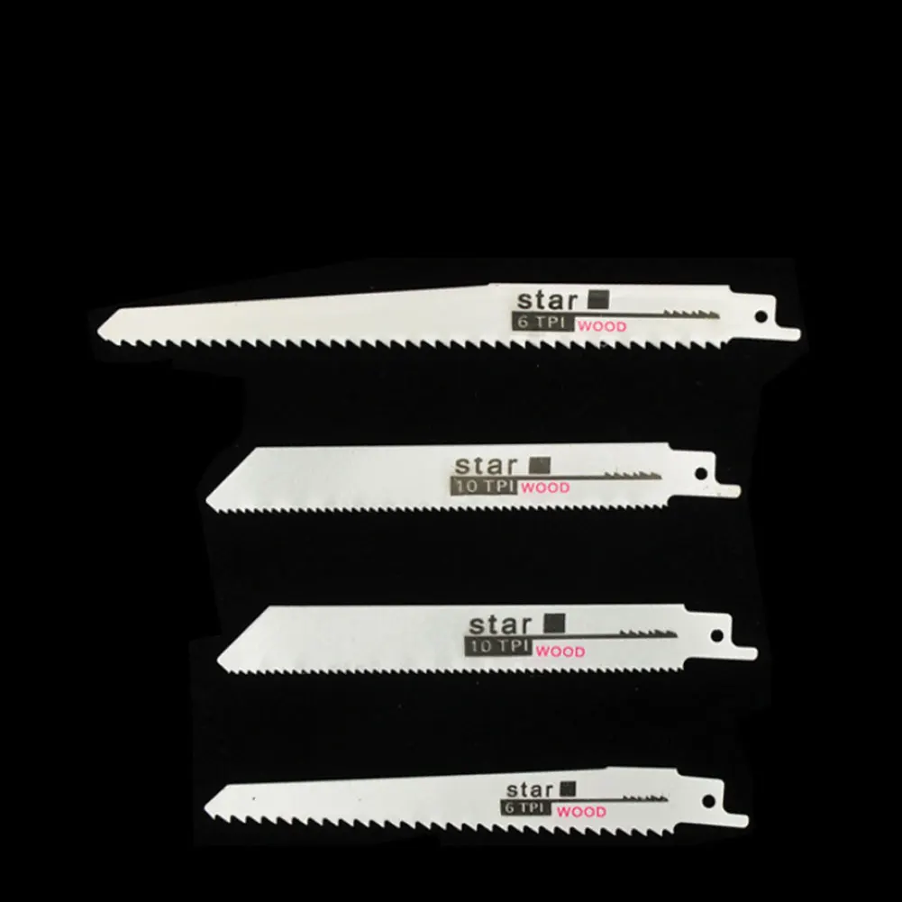 

10PCS Reciprocating Saw Blades Wood Pruning Handsaw Multi Saw Blade Sharp Teeth Sabre Saw Disc Garden Power Tool Accessories
