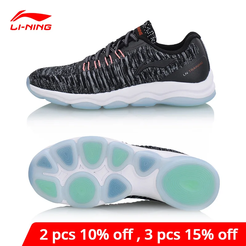 Li Ning/женская спортивная обувь на нескользящей подошве с подкладкой из пряжи li ning