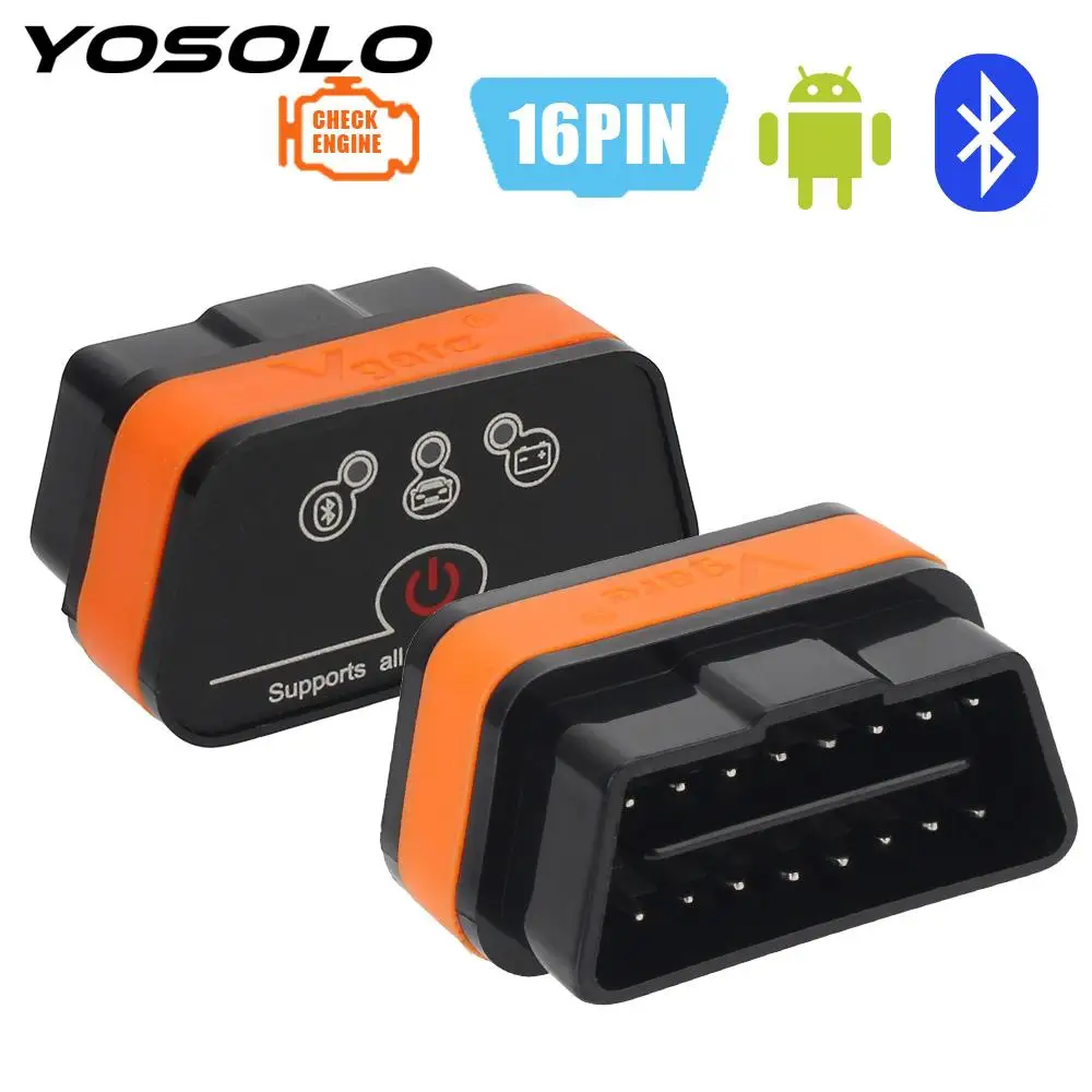 

Automotive Diagnostic Scanner Auto Diagnostic Tool WIFI/Bluetooth ELM327 OBD2 For Android Code Reader Vgate Icar2