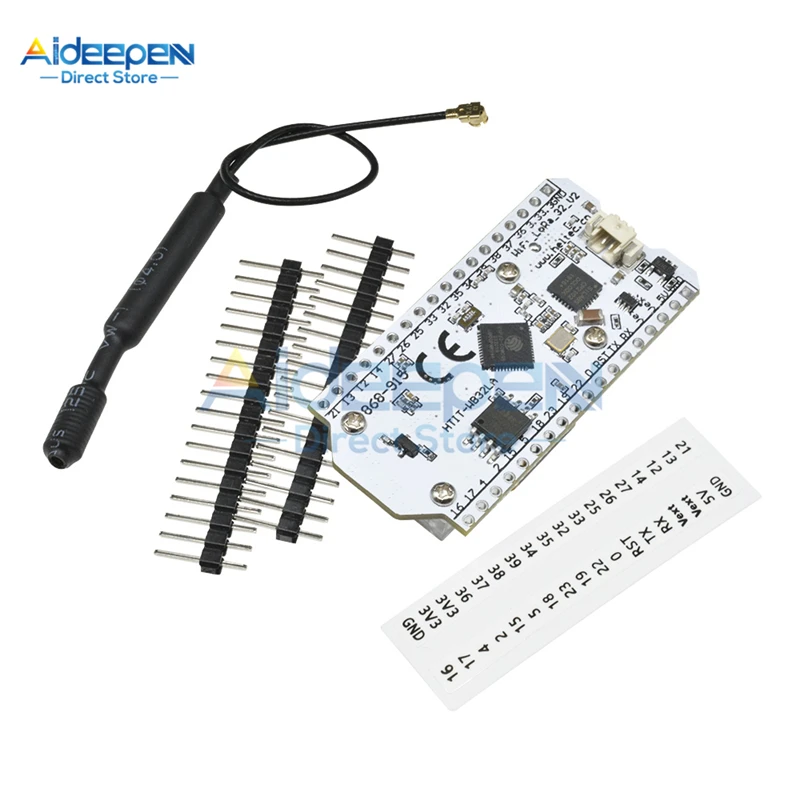 868 МГц/915 МГц SX1276 0,96 дюйма синий OLED ESP32 LoRa Bluetooth Wifi макетная плата IOT модуль развития с антенной