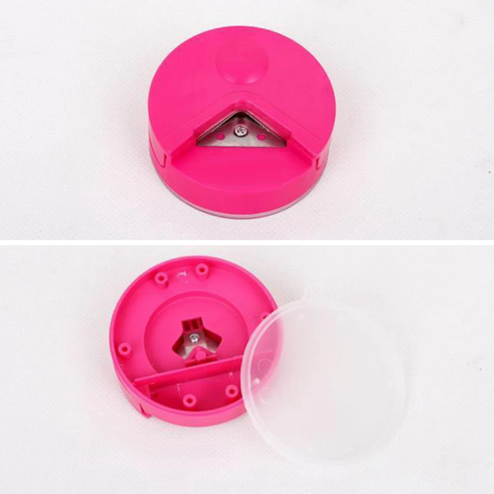 

Random Color 1 Pcs R4 Corner Rounder 4mm Paper Punch Card Photo Cutter Tool Craft Scrapbooking DIY Mini Corner Rounder