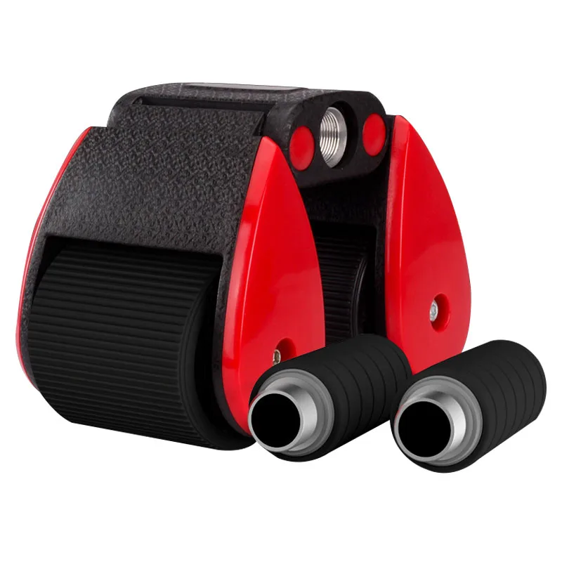 Складные двухколесные ролики для брюшной мышцы многофункциональные бесшумные Ab