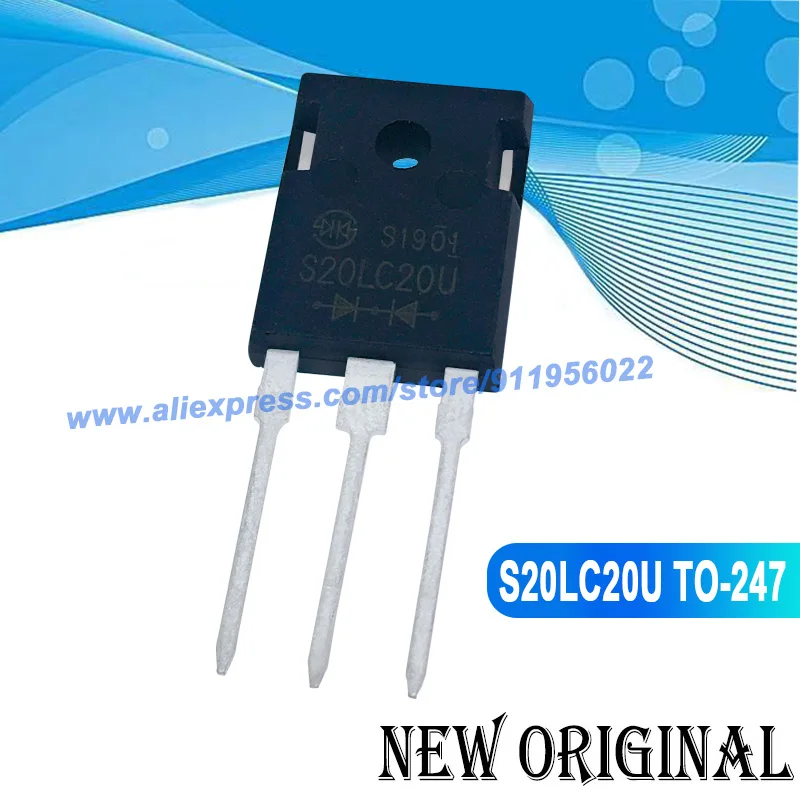 

(5 Pieces) S20LC20U TO-247 200V 20A