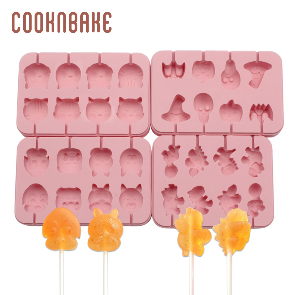COOKNBAKE Пасхальная силиконовая форма для леденцов в форме тыквы конфеты Шоколадный