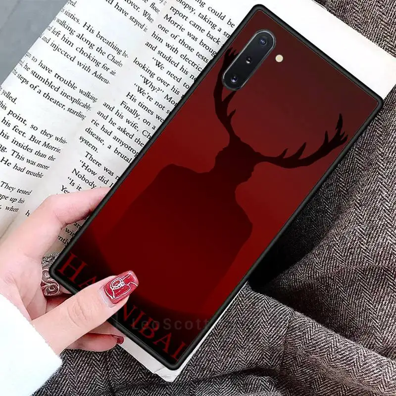 

Hannibal eat the rude Phone Case For Samsung Galaxy S8 S9 S10 Plus S10E Note 3 4 5 6 7 8 9 10 Pro Lite cover