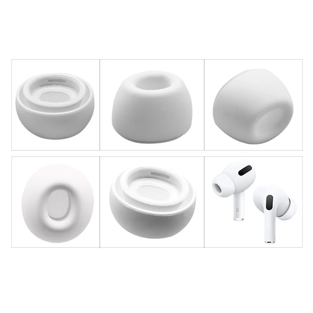 Новые сменные Мягкие силиконовые вкладыши для ушей затычки противоскользящая