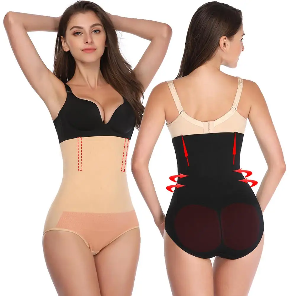 Утягивающее утягивающее белье с завышенной талией облегающее нижнее | Женская