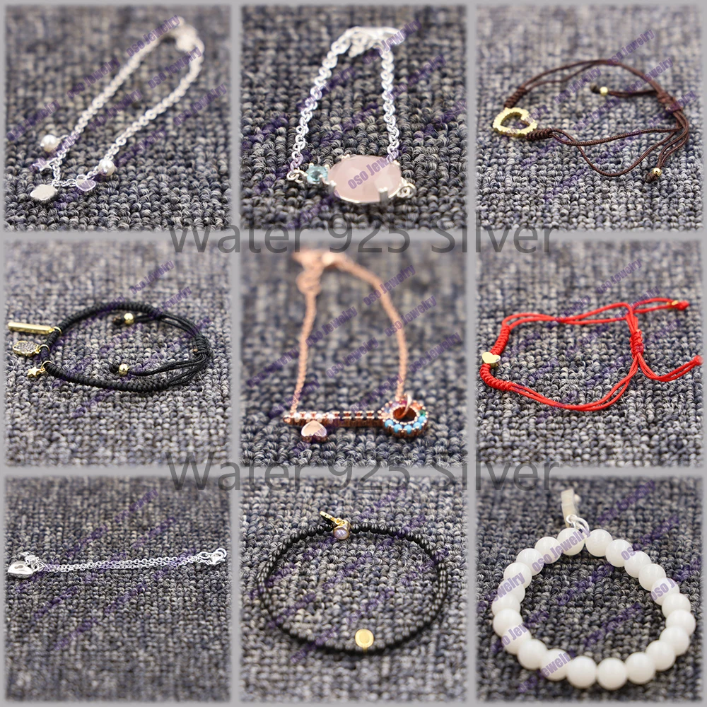 

2021 новые ювелирные изделия из натурального серебра pulseras ajustables mujer фирменный плетеный браслет Тонкие Ювелирные Браслеты mujer moda 2021