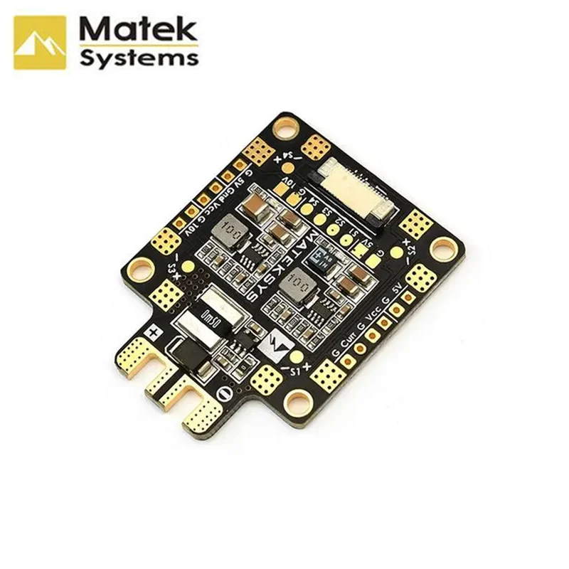 Matek Mateksys FCHUB 6S распределительная плата 5 В и 10 в BEC Встроенный датчик тока 184A для