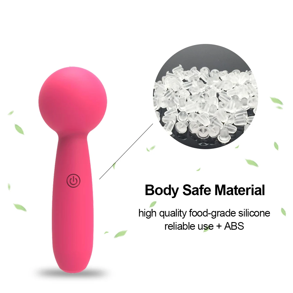 Мини-вибратор женский мощный AV волшебная палочка Стимулятор клитора