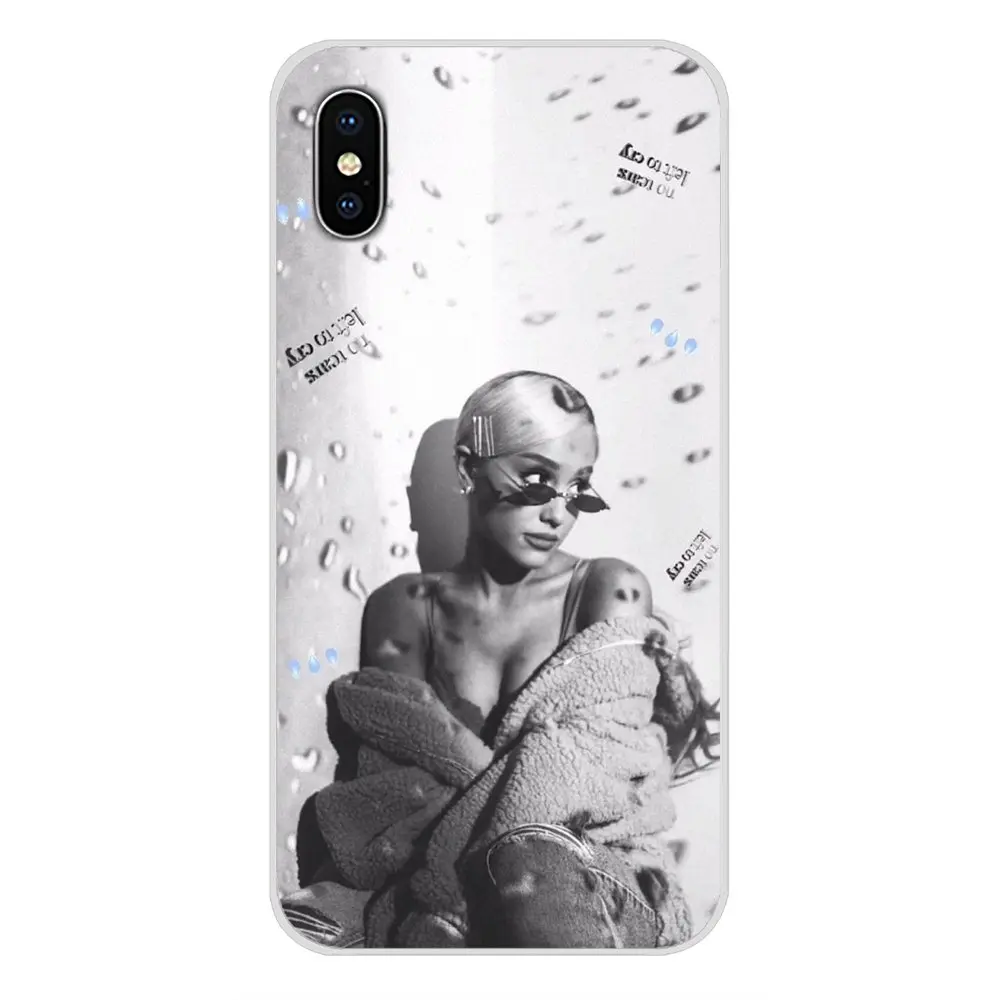 Чехол Soft Shell для Xiaomi Mi4 Mi5 Mi5S Mi6 Mi A1 A2 5X 6X 8 9 Lite SE Pro Max Mix 2 3 2S с надписью No Tears Left To Cry Ariana Grande On.