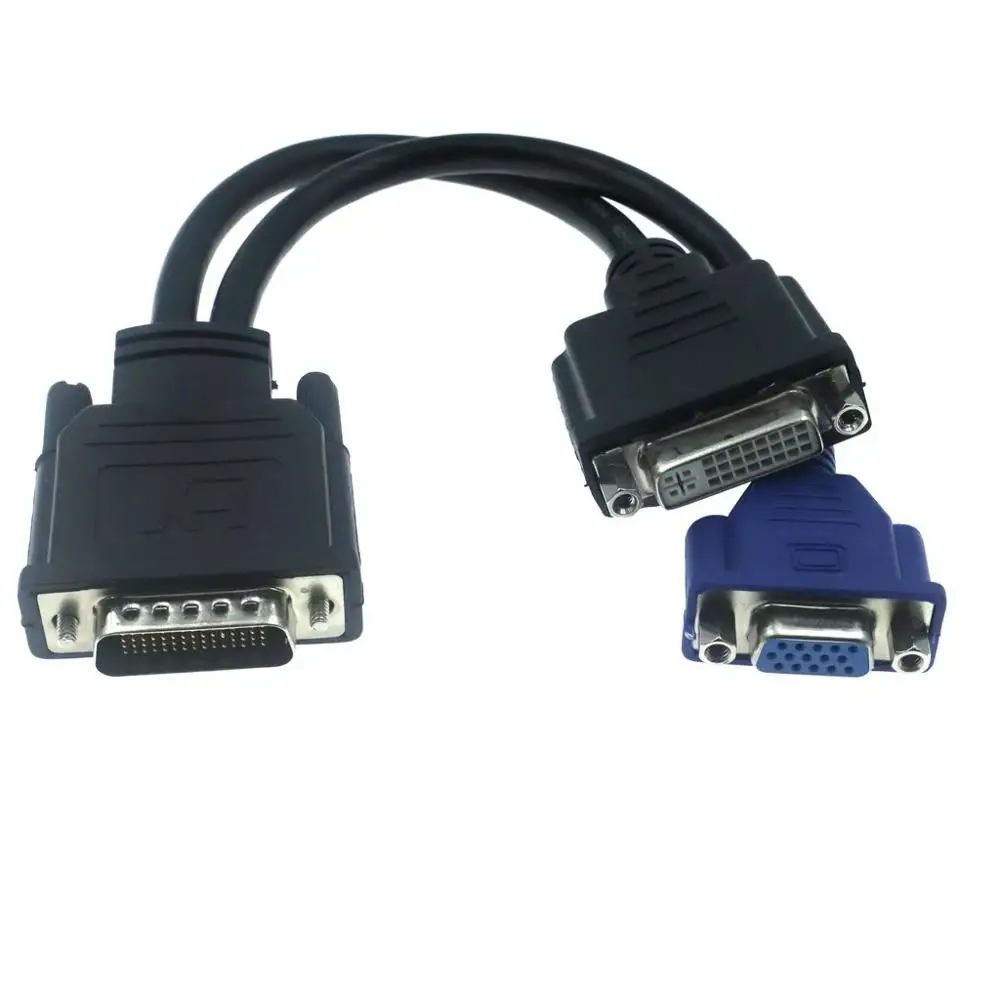 Высокое качество DMS-59 revolution DVI 24 + 5 Женский и VGA RG 15pin женский дистрибьютор