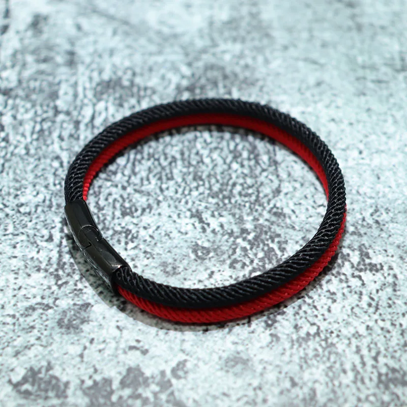 Браслет из нержавеющей стали с магнитной пряжкой для мужчин и женщин | Украшения