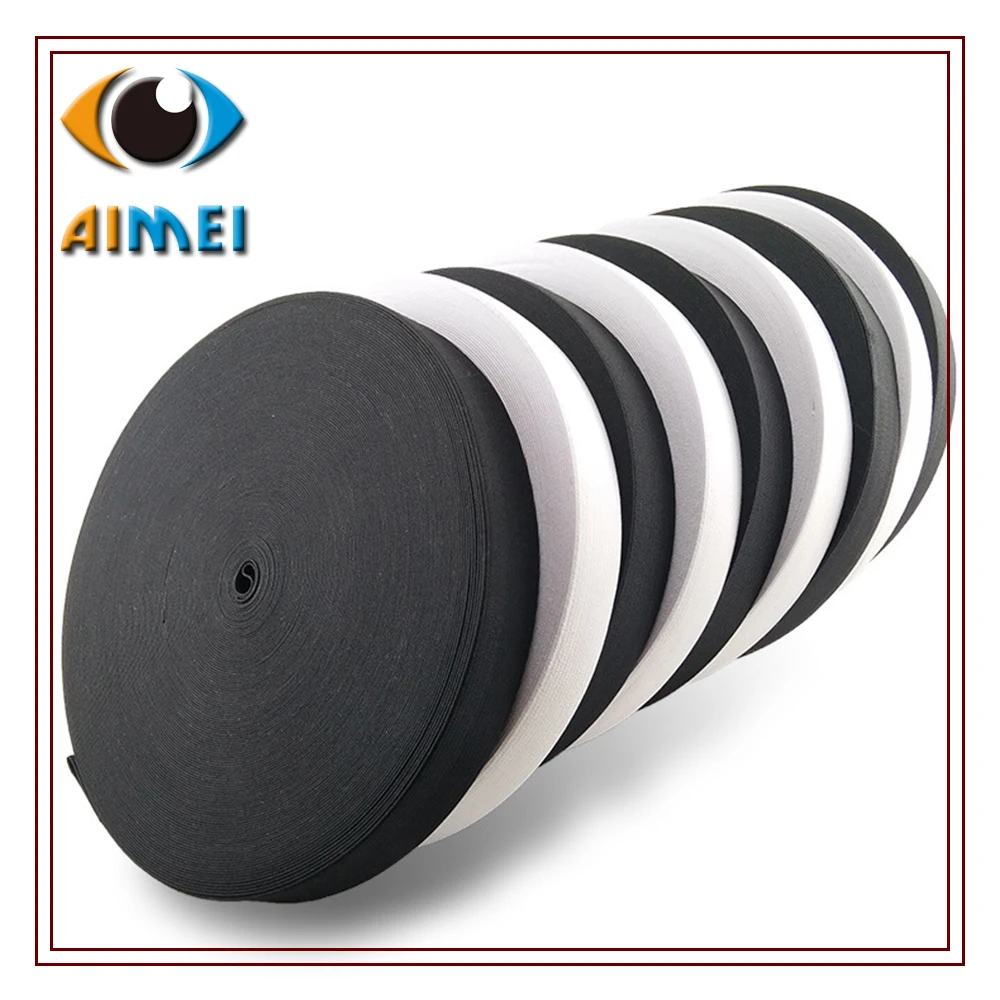 Резиновая лента 25 мм для купальников эластичная плоская резинка одежды