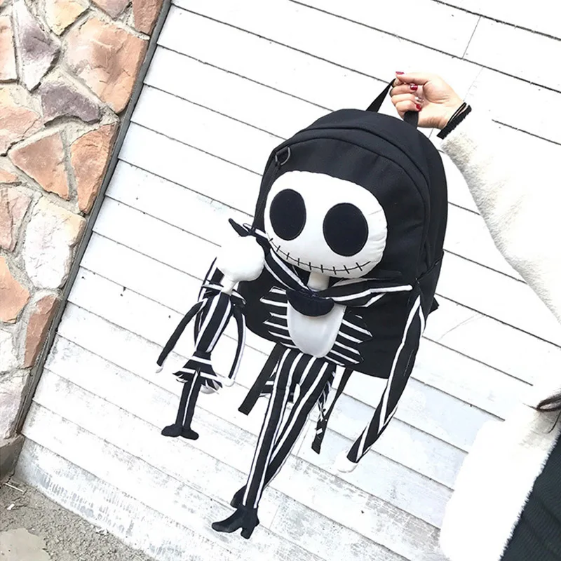 Модный рюкзак для Хэллоуина мужчин и женщин персонализированные уличные принты