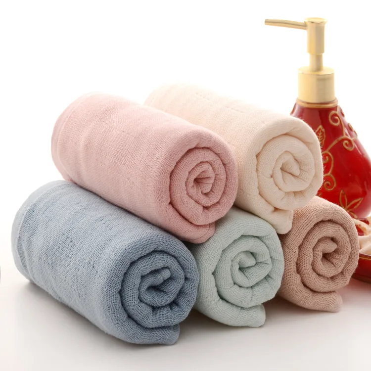 Детский Хлопковый чехол подушка 6 слоев марли без закручивания из чистого хлопка