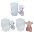 Набор для изготовления пластырей свечей, 3D силиконовая форма для тела, духов, мыла