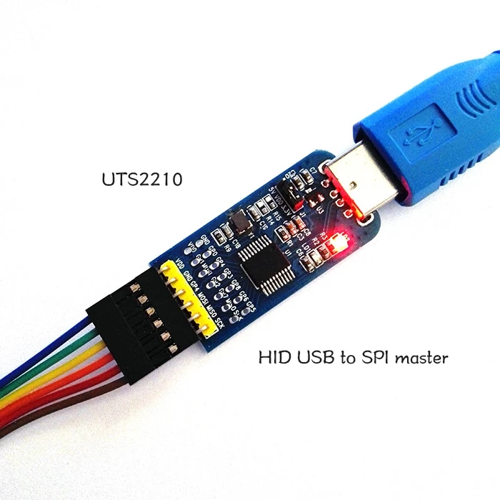 1 шт. USB адаптер USB2SPI SPI Master HID|adapter usa to europe|adapter usb hubadapter phone |