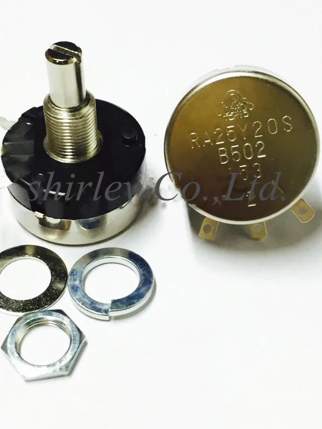 

100% new Original Japan import single turn potentiometer TOCOS TOKYO COSMOS RA25Y20S B501 500R 1K 2K 5K 10K 20K 50R switch