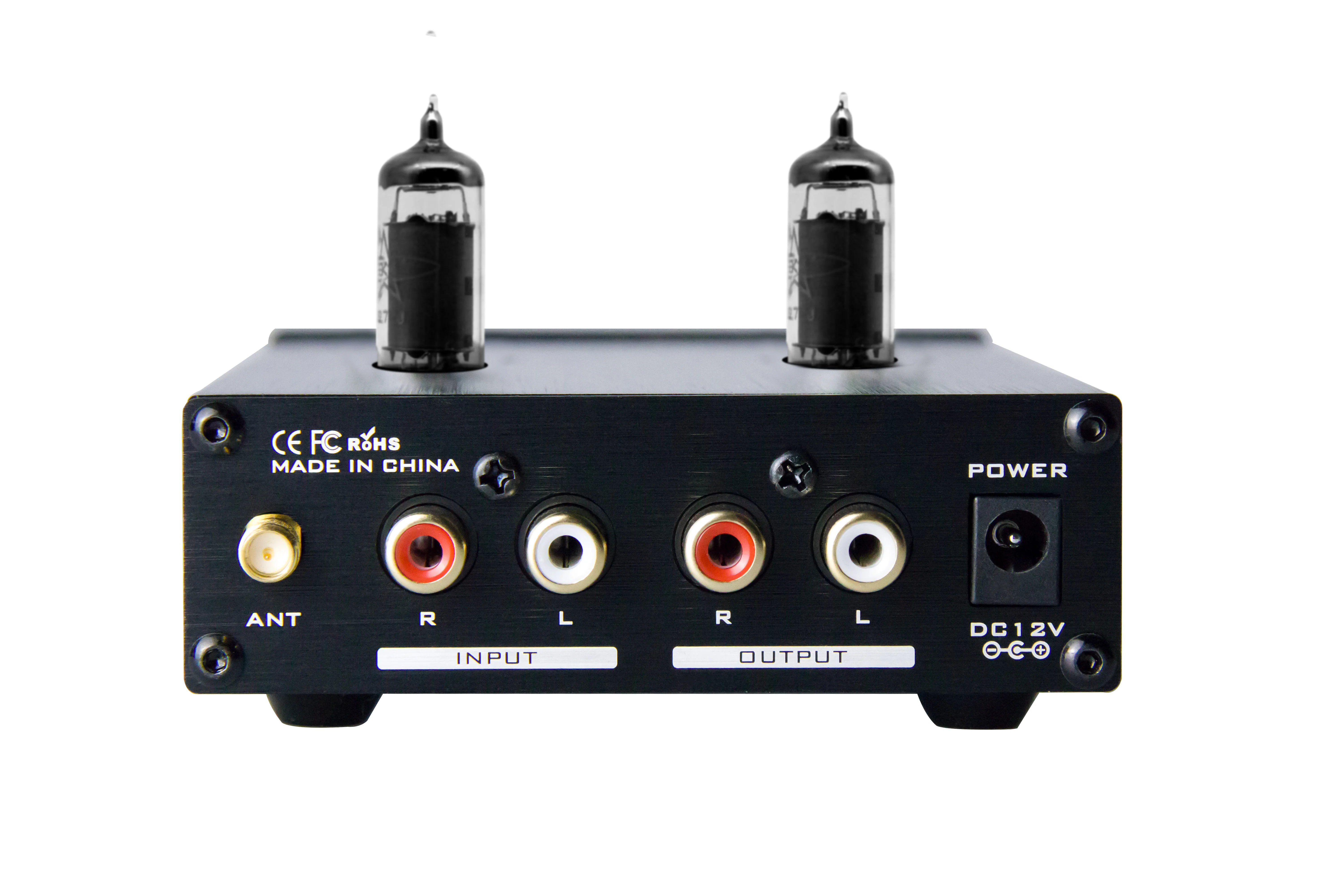 FX-AUDIO ламповый предусилитель 6K4 HiFi 5 0 предварительный усилитель звука AUX Bass DC/1A