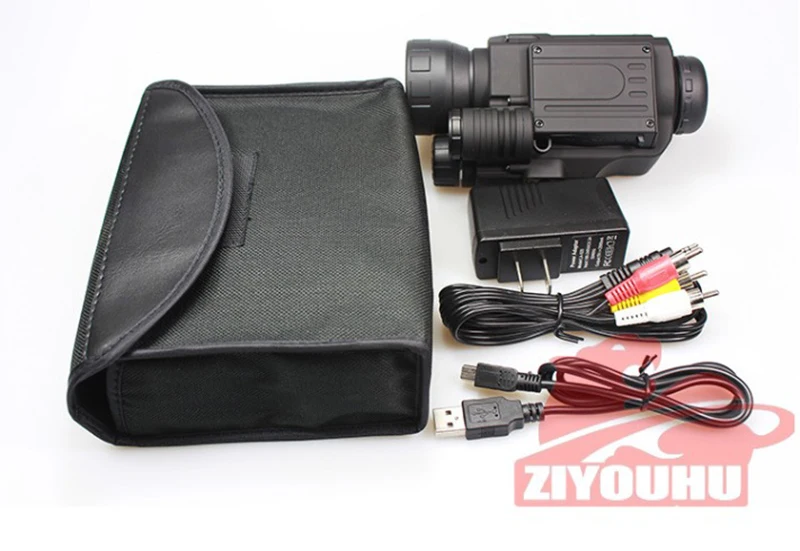 ZIYOUHU 2-го поколения 5x40 цифровой инфракрасный прибор ночного видения видео изображения записи для День и ночь Охота Монокуляр область