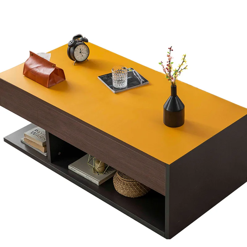 

Odorless Waterproof Oilproof Heat-resistant Leather Tablecloth Coffee Table Mat Party Wedding Table Deco Cofee Table Decor