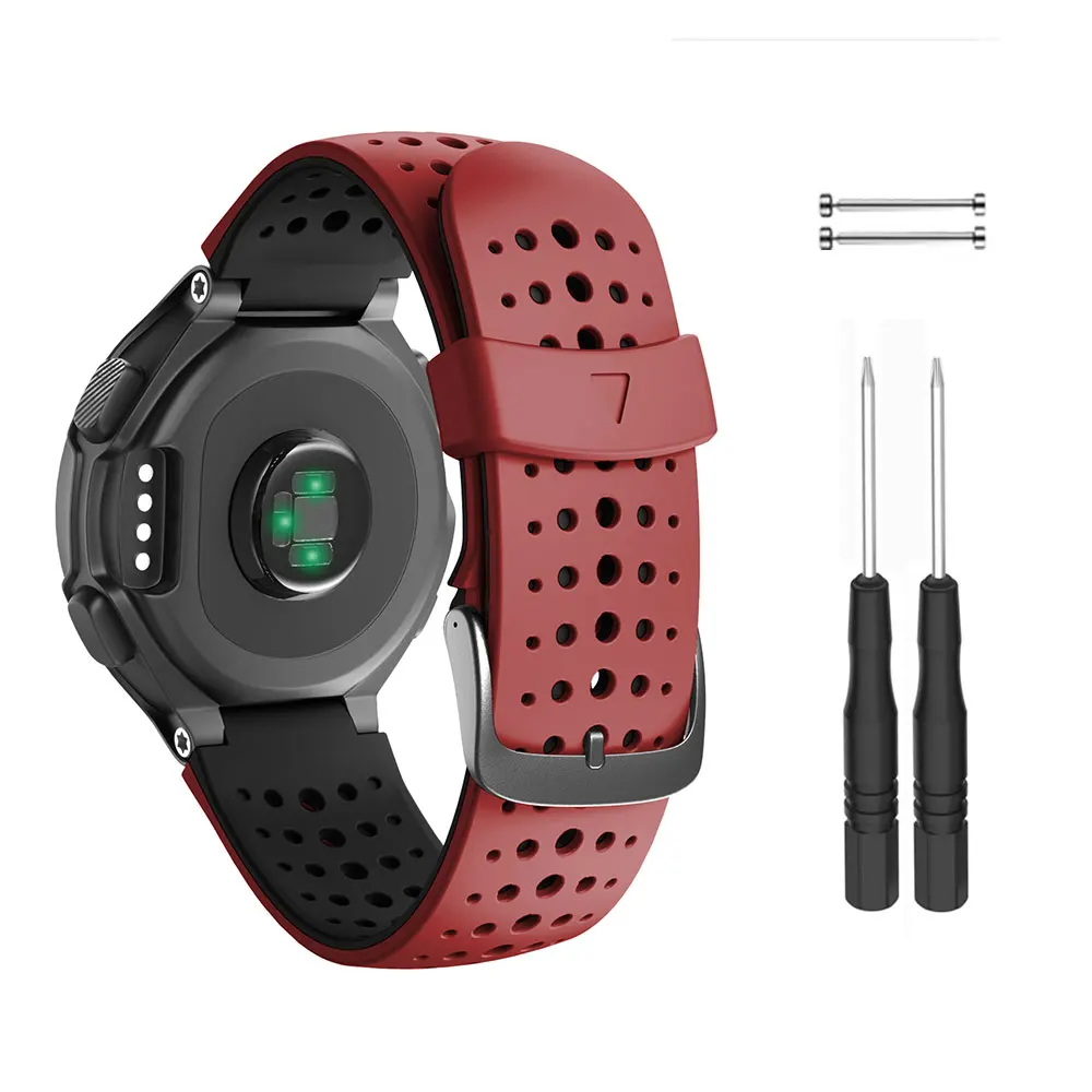 Силиконовый ремешок ANBEST совместимый с Forerunner 235 220 230 620 630 735XT силиконовый для умных