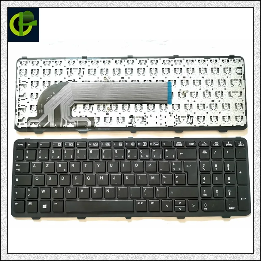 

French Azerty Backlit keyboard for HP probook V139530AK1 FR 90.4ZA07.S0F FR